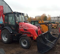 Установка системы SRS на экскаватор-погрузчик Manitou MBL-X-920
